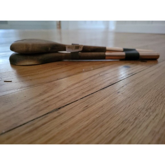 Cravings By Chrissy Teigen 2 Pc Acacia Wood & Metal Handle Salad Serving Set NEW - Picture 5 of 12